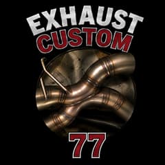 Exhaust Custom 77 logo